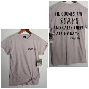 Women's psalm 147 Inspirational shirt